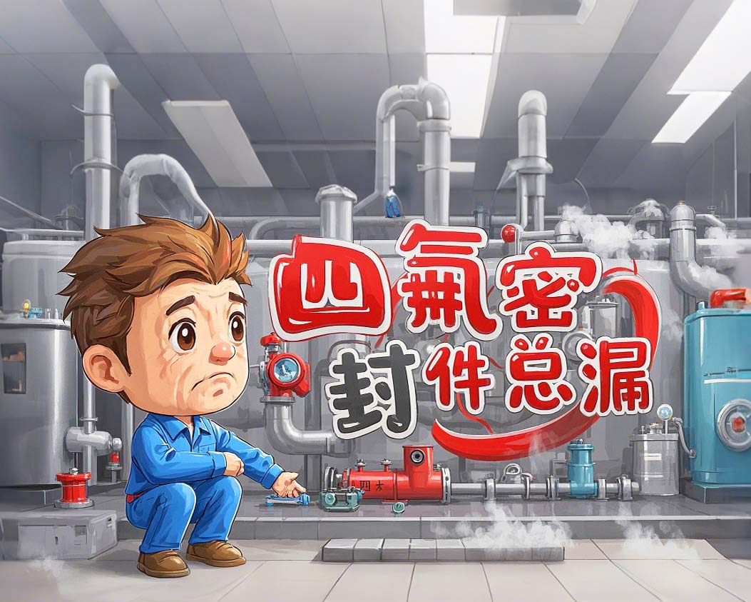 四氟密封件總漏案例丨可能是你安裝時3次“瞎折騰”！?
