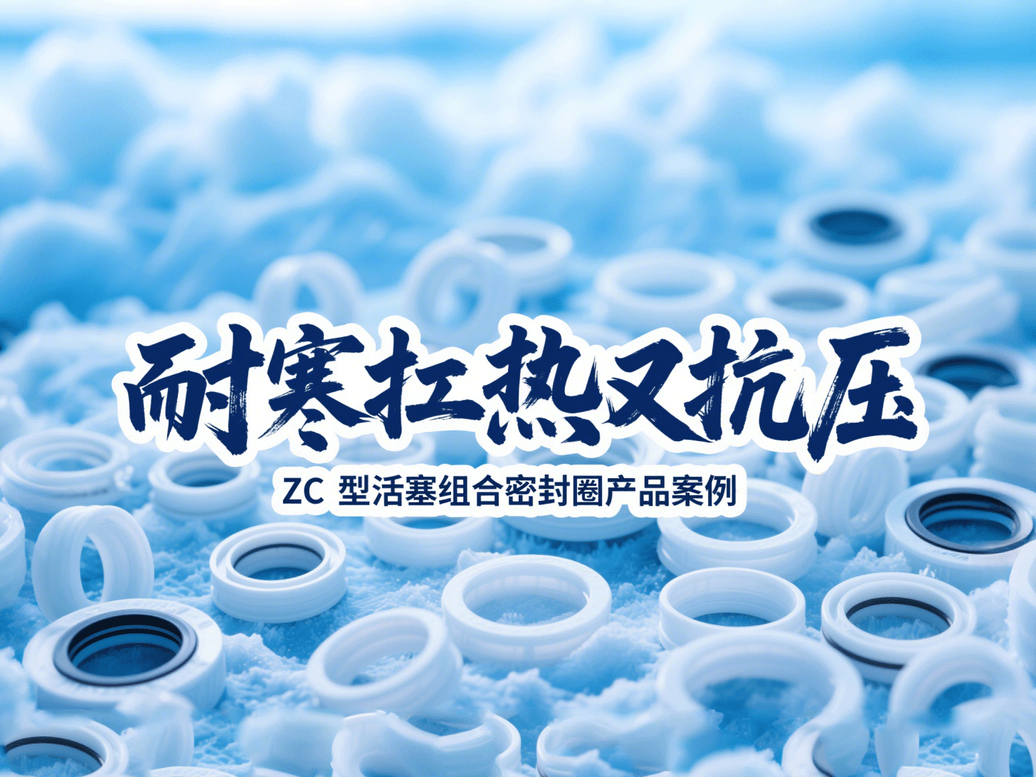 ZC型活塞組合密封圈產(chǎn)品案例 ? 耐寒扛熱又抗壓！