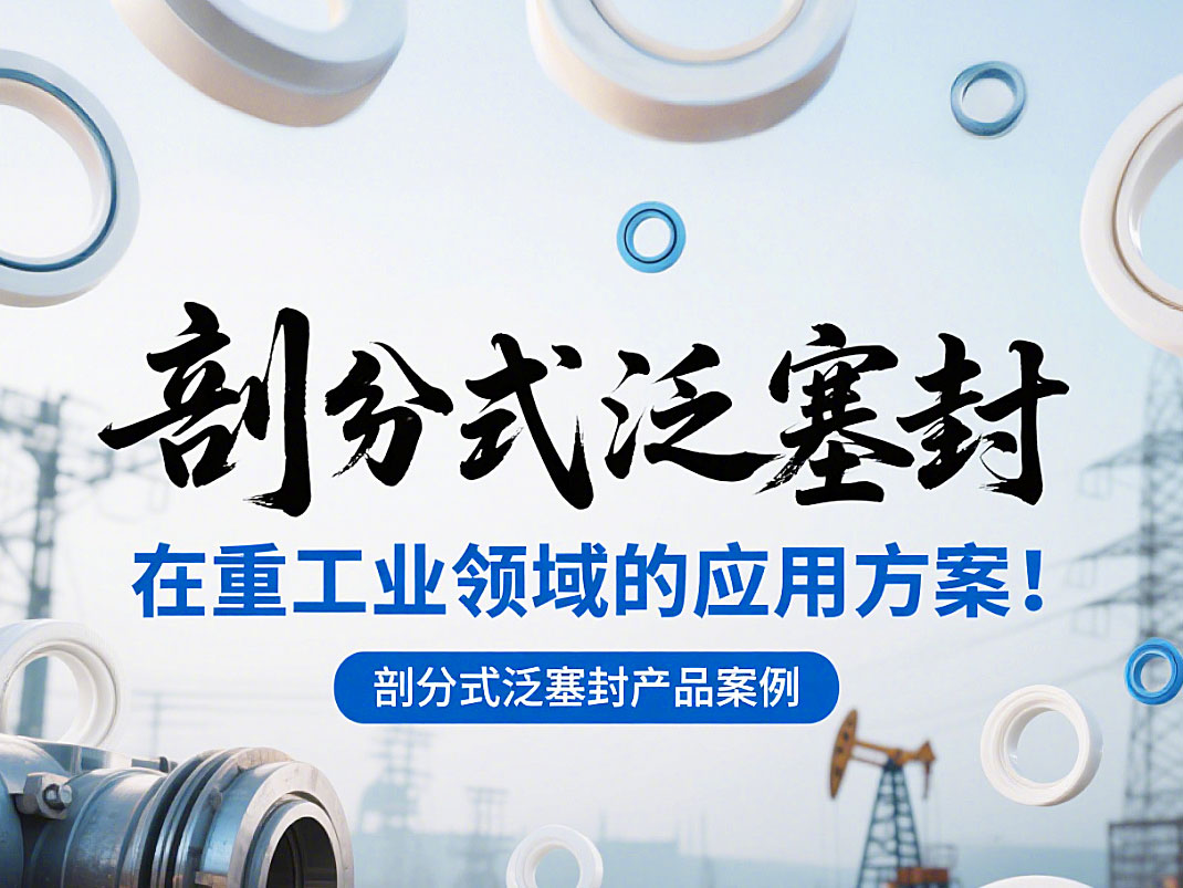 剖分式泛塞封產品案例 ? 在重工業(yè)領域的應用方案！