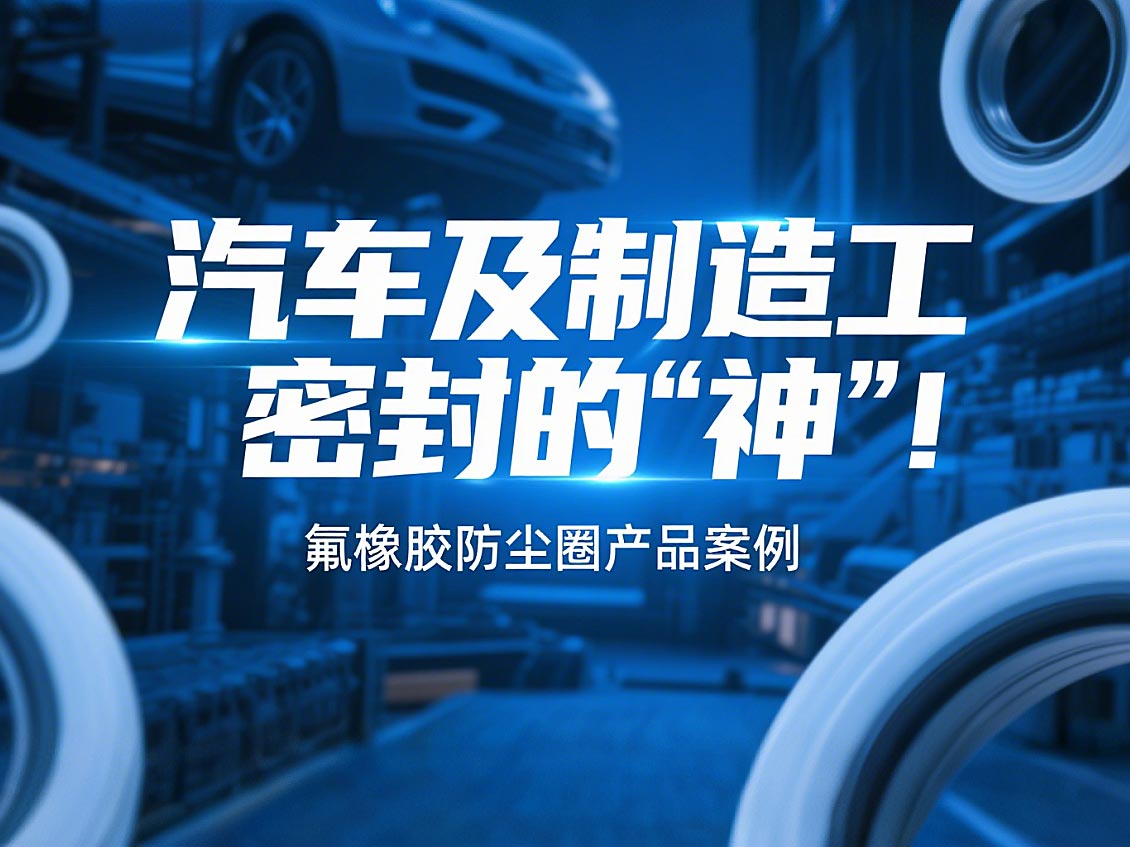 氟橡膠防塵圈產(chǎn)品案例 ? 汽車及制造工業(yè)密封的“神”！