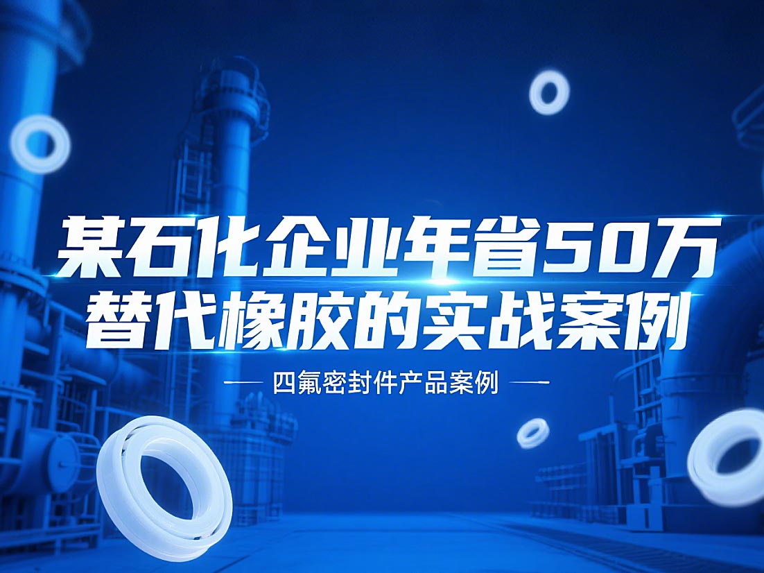 某石化企業(yè)年省50萬：四氟密封件替代橡膠的實戰(zhàn)案例！