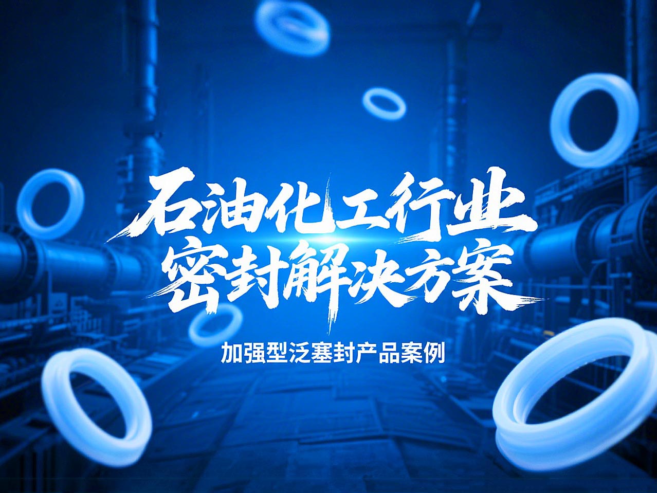 加強(qiáng)型泛塞封產(chǎn)品案例 ? 石油化工行業(yè)的密封解決方案!?