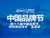 東晟密封件閃耀2024第十八屆中國(guó)品牌節(jié)，榮獲密封技術(shù)“金譜獎(jiǎng)”