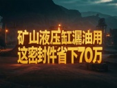 液壓缸老是漏油？礦山上用這密封件，一年省下70萬！?